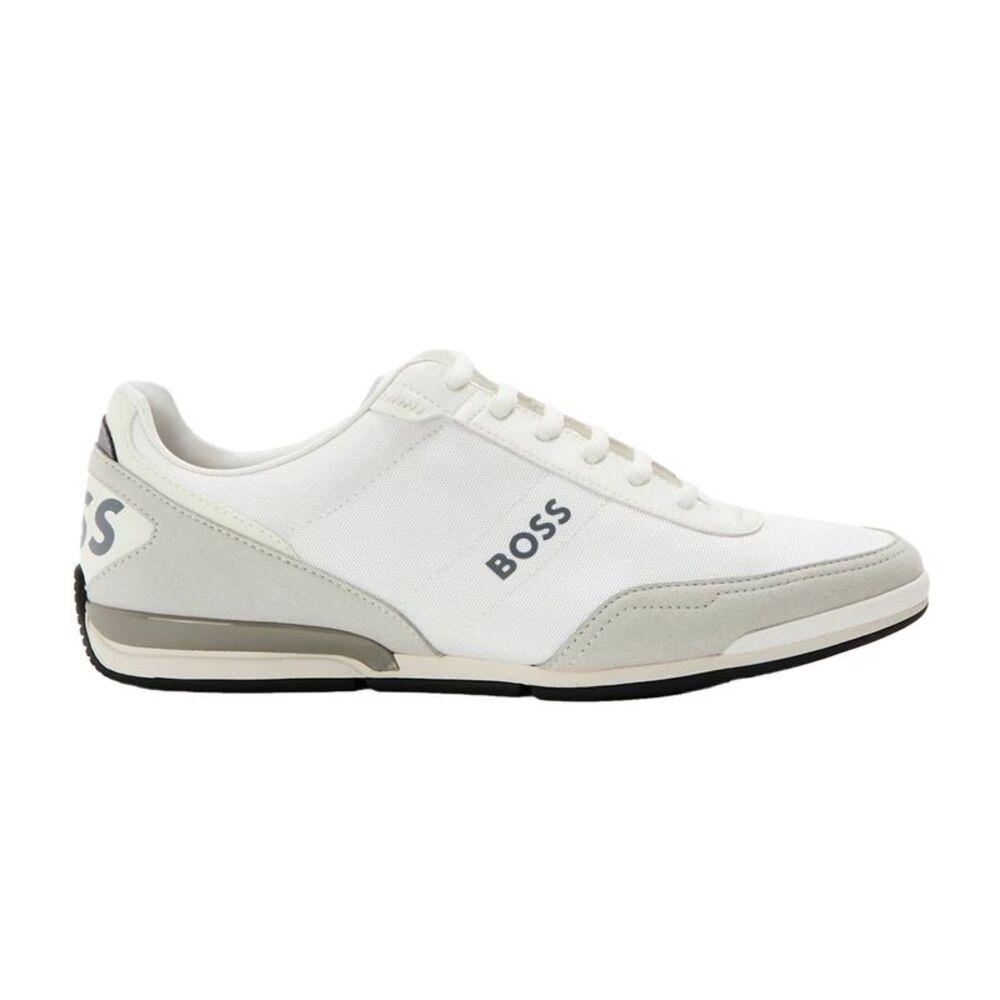 Boss Mens Saturn Low Cut Sneakers / White